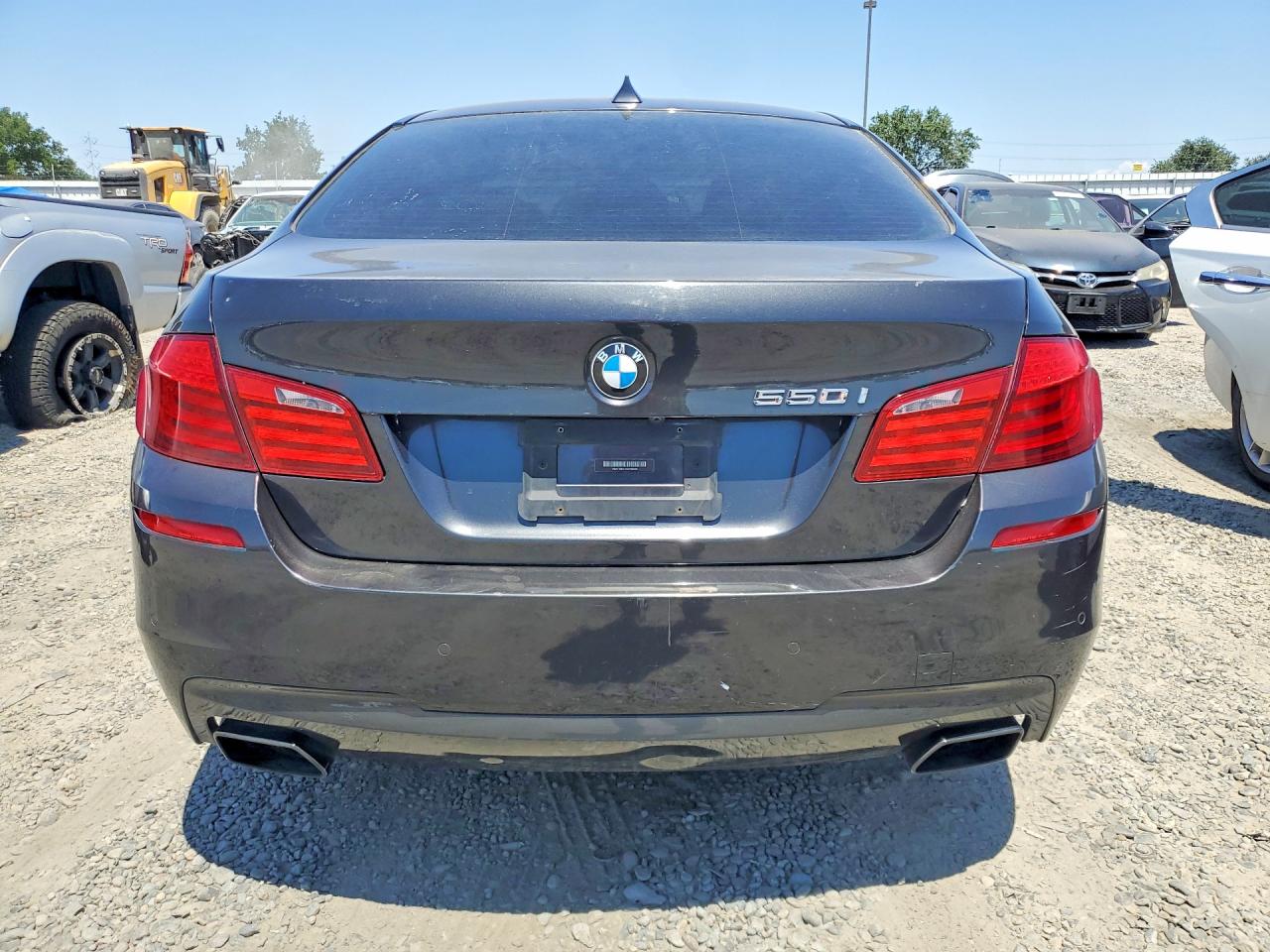 2012 Bmw 550 I Gray vin: WBAFR9C51CDV59305