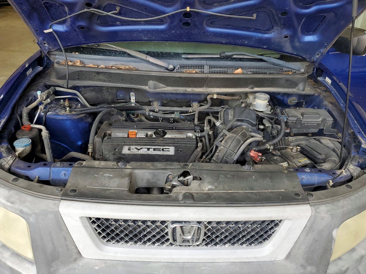 2004 Honda Element Lx Blue vin: 5J6YH27324L019512