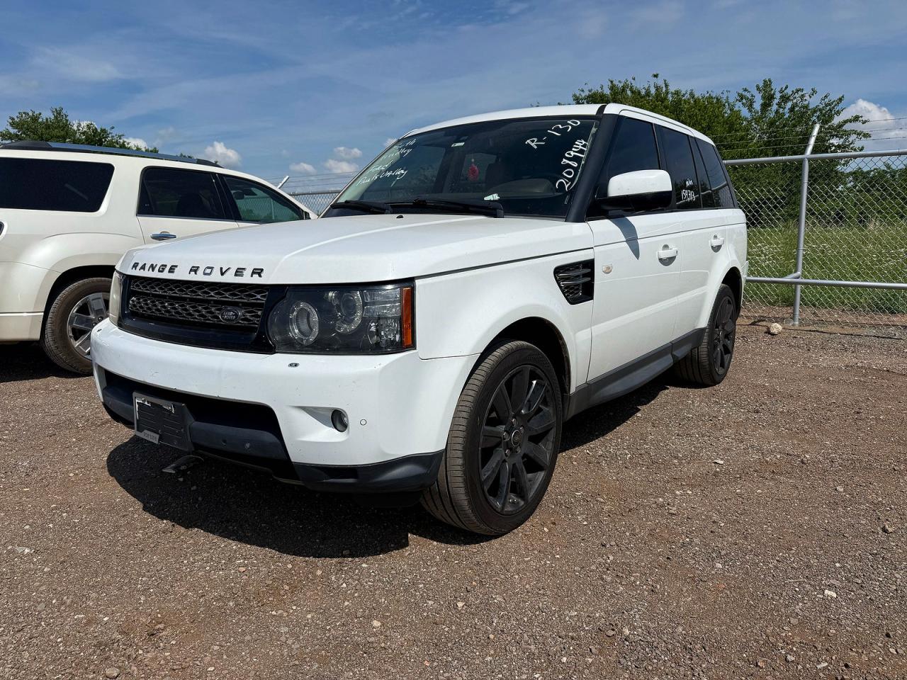 2013 Land Rover Range Rover Sport Hse Luxury Белый vin: SALSK2D43DA785375