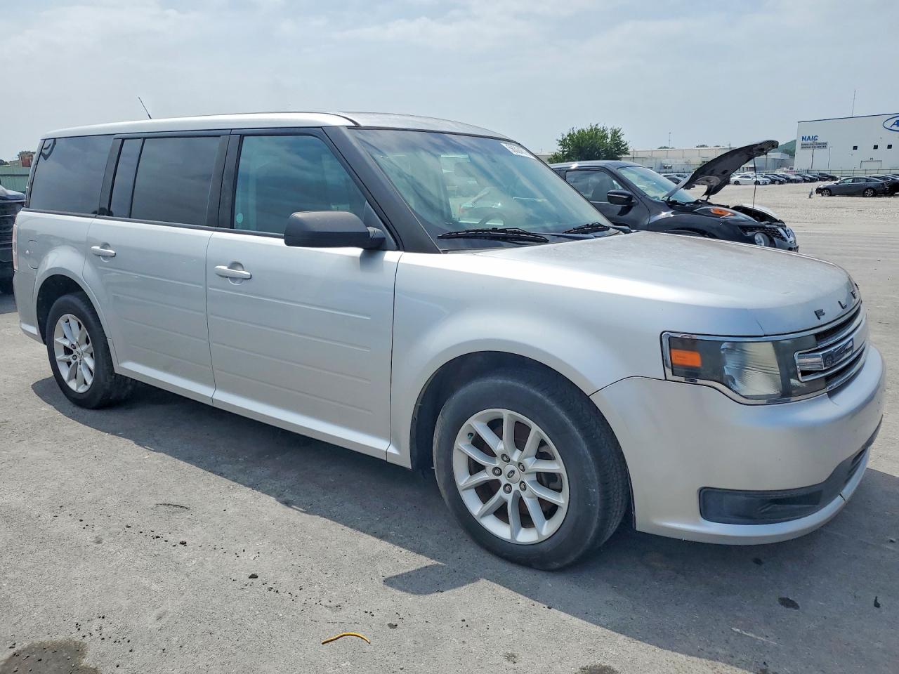 2013 Ford Flex Se Silver vin: 2FMGK5B85DBD17992