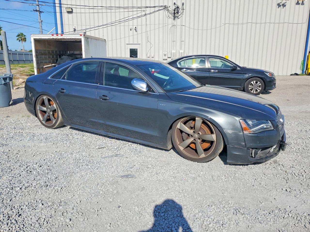 2014 Audi S8 Quattro Gray vin: WAUD2AFD1EN007994