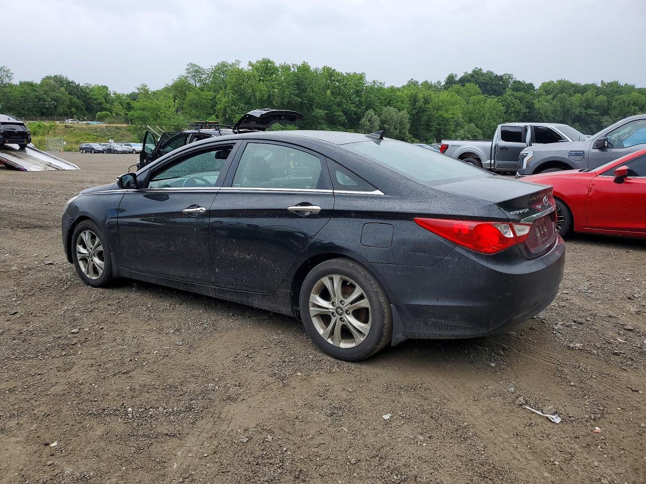 2013 Hyundai Sonata Limited Gray vin: 5NPEC4AC2DH658537
