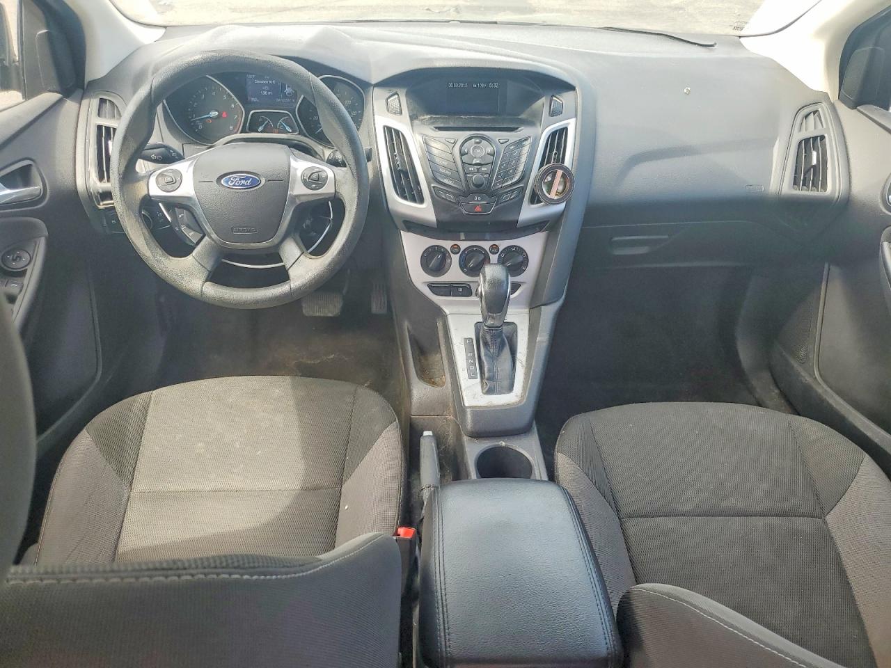 2014 Ford Focus Se Gray vin: 1FADP3F20EL228342