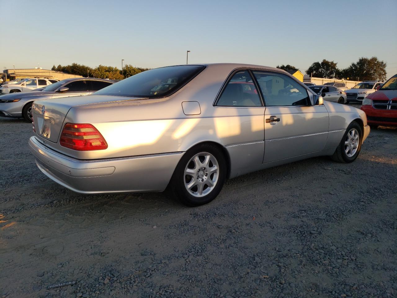 1997 Mercedes-benz S 500 Silver vin: WDBGA70G8VA373451