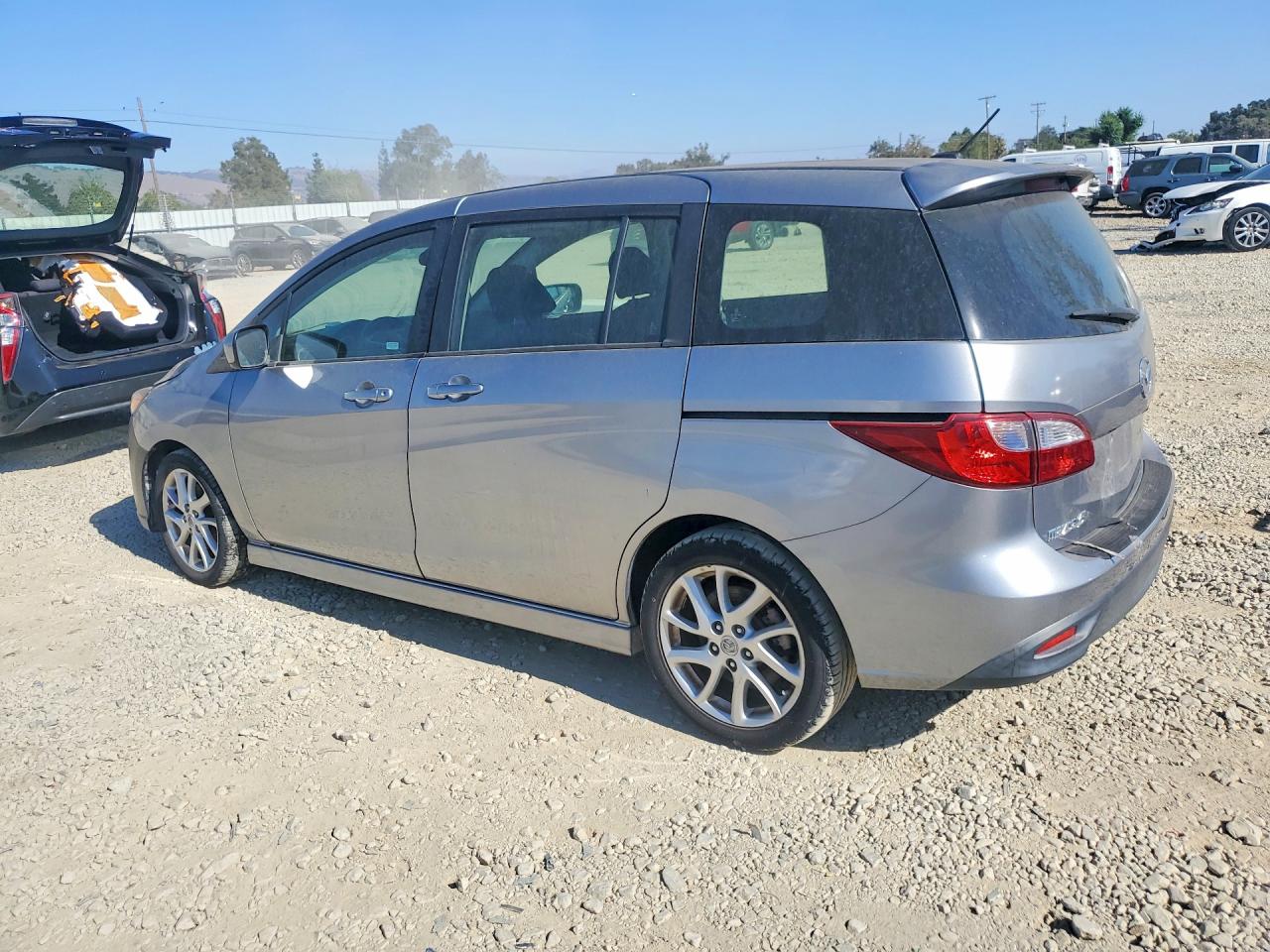 2012 Mazda 5 Silver vin: JM1CW2CL9C0111048