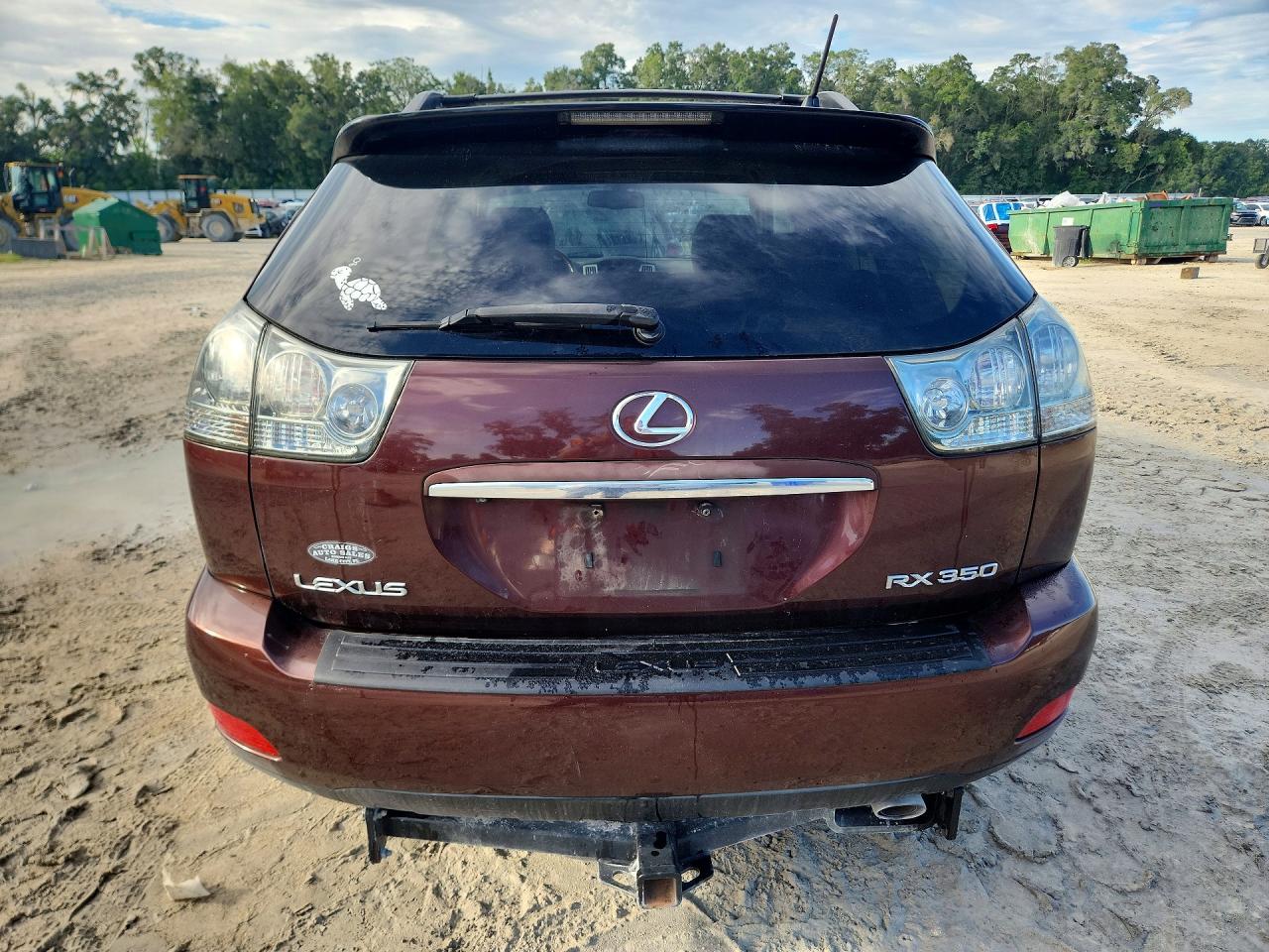 2009 Lexus Rx 350 Бордовый vin: JTJHK31U392856049