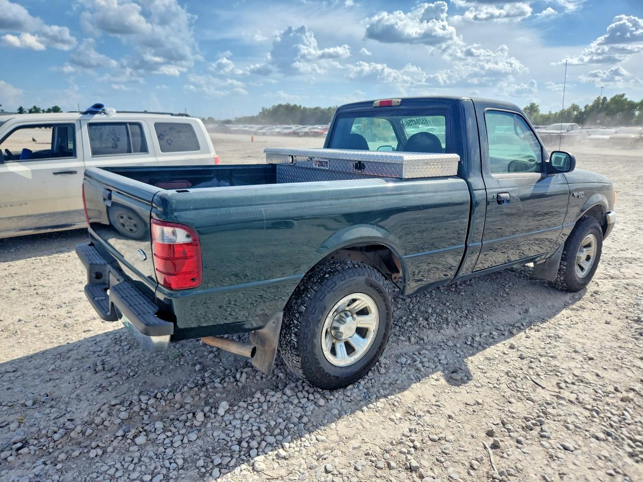 2003 Ford Ranger Green vin: 1FTYR10D53PA45304