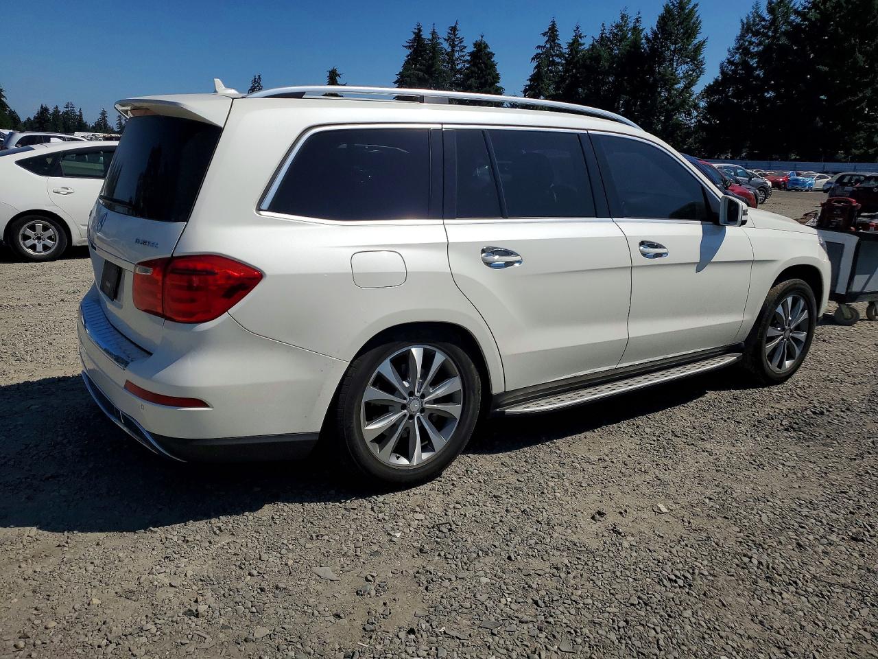 2015 Mercedes-benz Gl 350 Bluetec White vin: 4JGDF2EE9FA602135