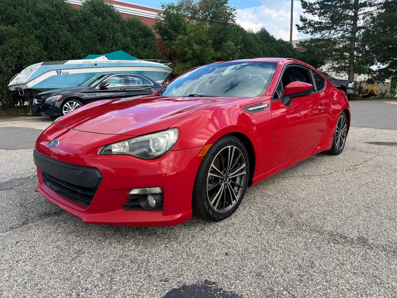 2014 Subaru Brz 2.0 Limited Red vin: JF1ZCAC18E9602291