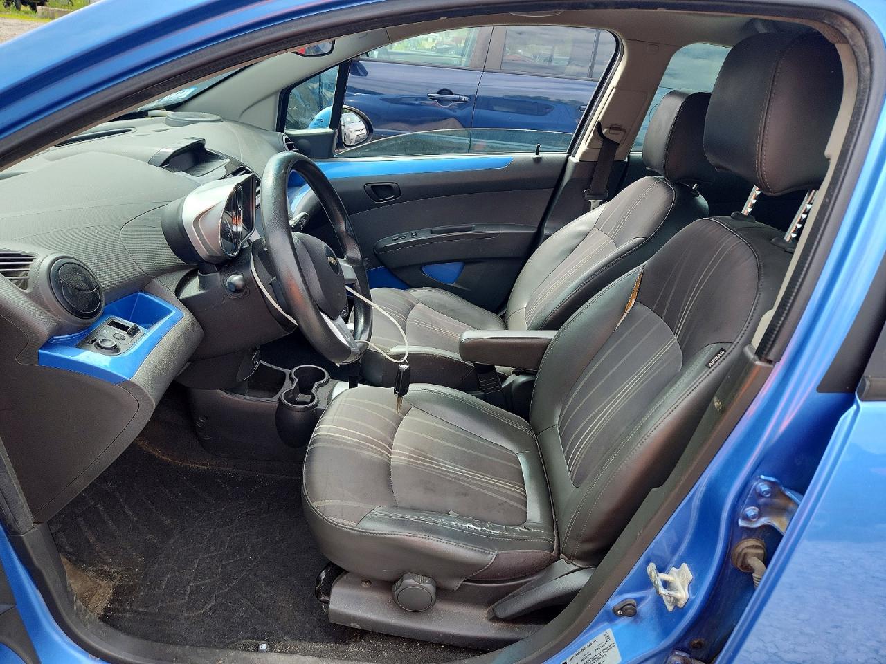 2014 Chevrolet Spark 1lt Blue vin: KL8CD6S96EC468426