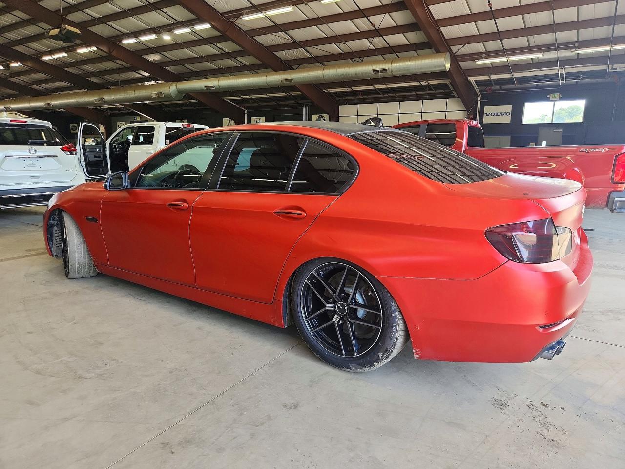 2014 Bmw 528 Xi Red vin: WBA5A7C56ED615362