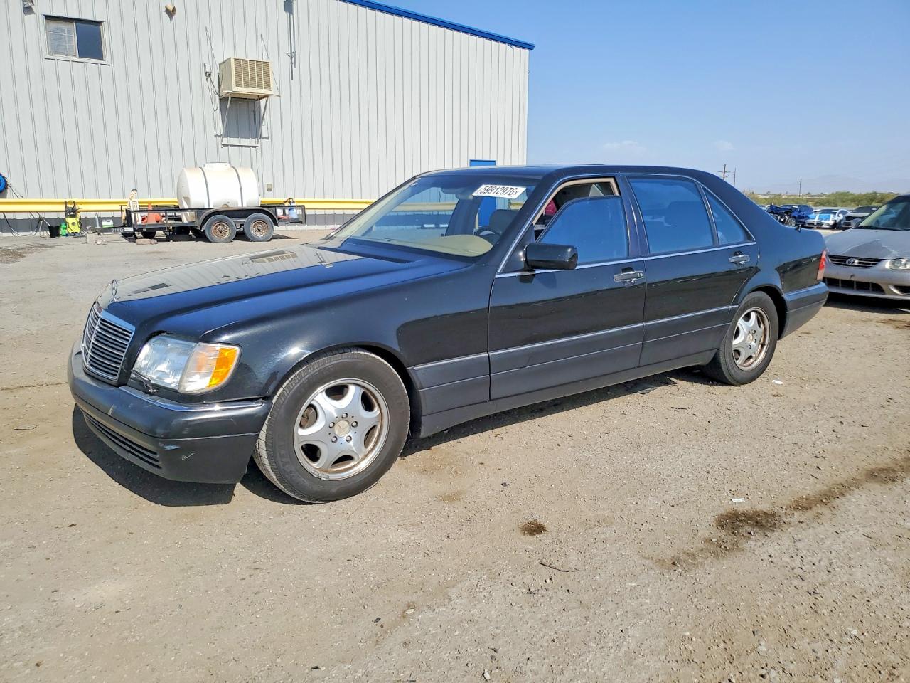 1999 Mercedes-benz S 500 Black vin: WDBGA51G3XA409083