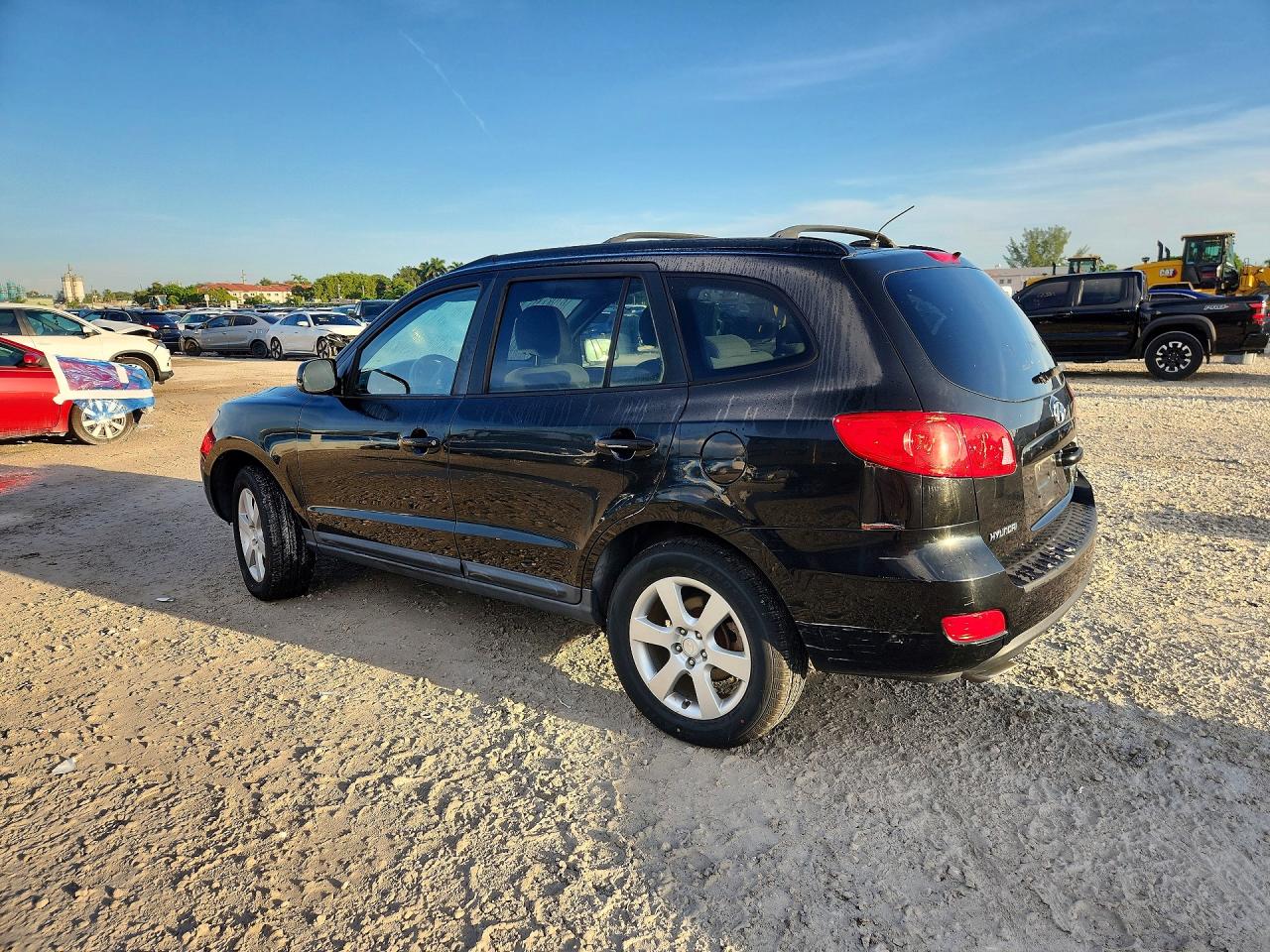 2009 Hyundai Santa Fe Se Черный vin: 5NMSH73E49H287289