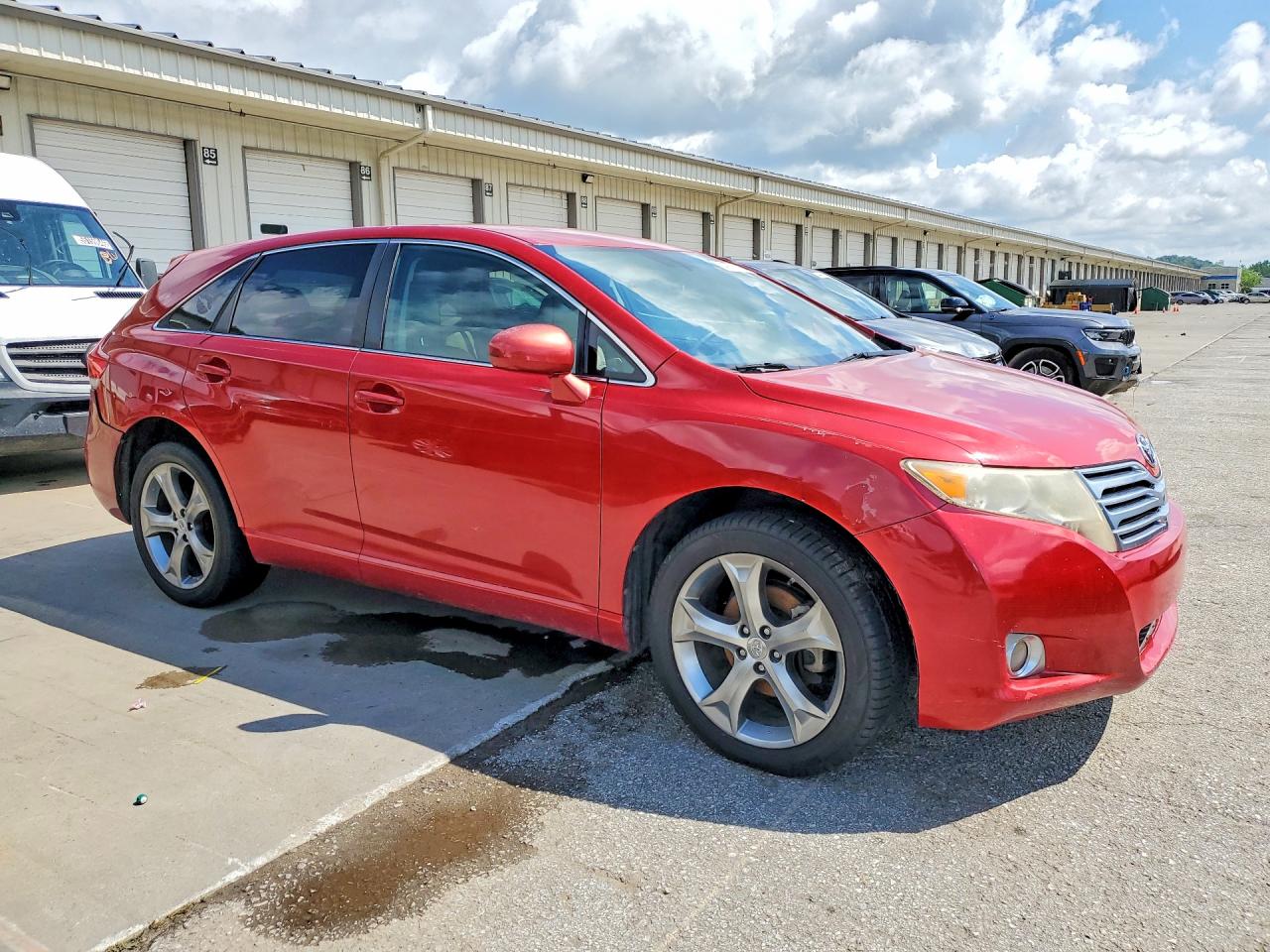 2010 Toyota Venza Fwd V6 Red vin: 4T3ZK3BB4AU024624