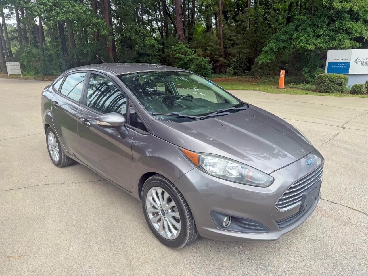 2014 Ford Feista 4s Gray vin: 3FADP4BJ9EM203652