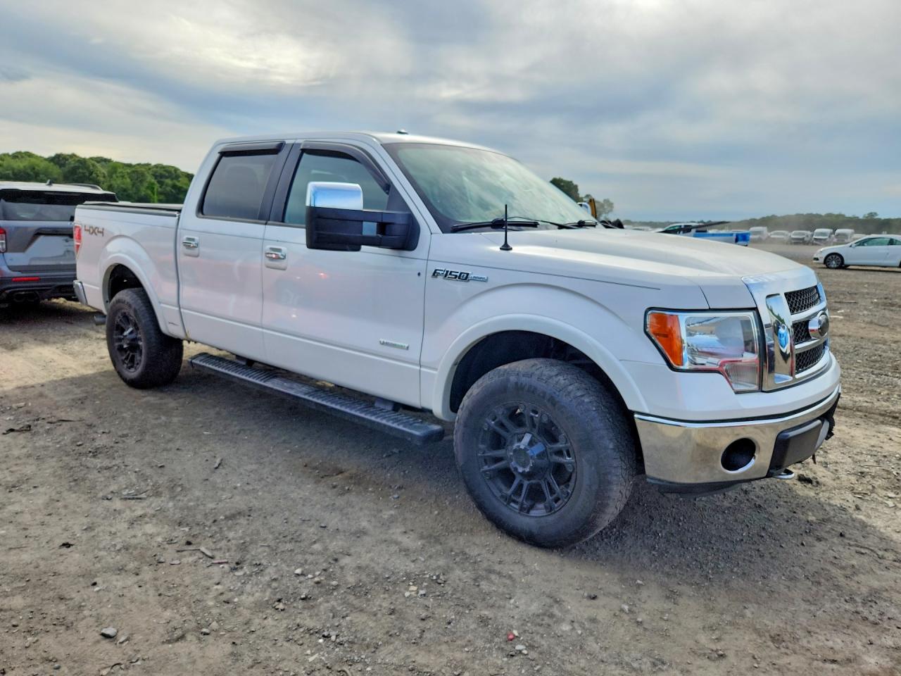 2012 Ford F150 Supercrew White vin: 1FTFW1ET2CFC66459
