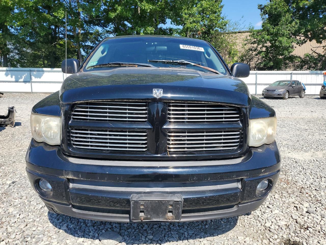 2004 Dodge Ram 1500 St Black vin: 1D7HU18D24S583076
