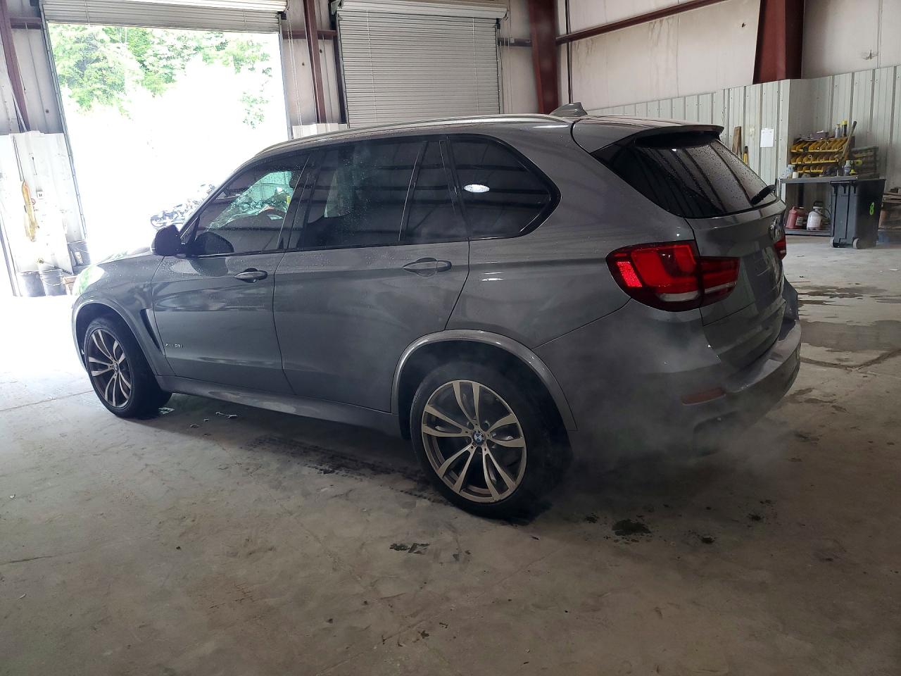2015 Bmw X5 Xdrive50i Gray vin: 5UXKR6C57F0J77032