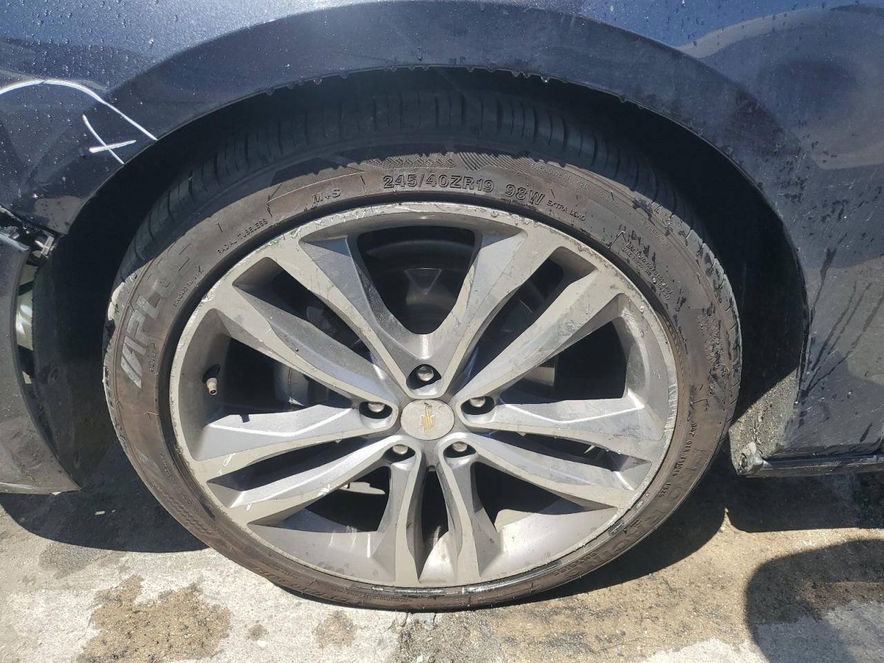 2023 Chevrolet Malibu Lt Серый vin: 1G1ZD5ST5PF219813 Damage: Left Front Wheel, Curb Rash, > 12 Inches