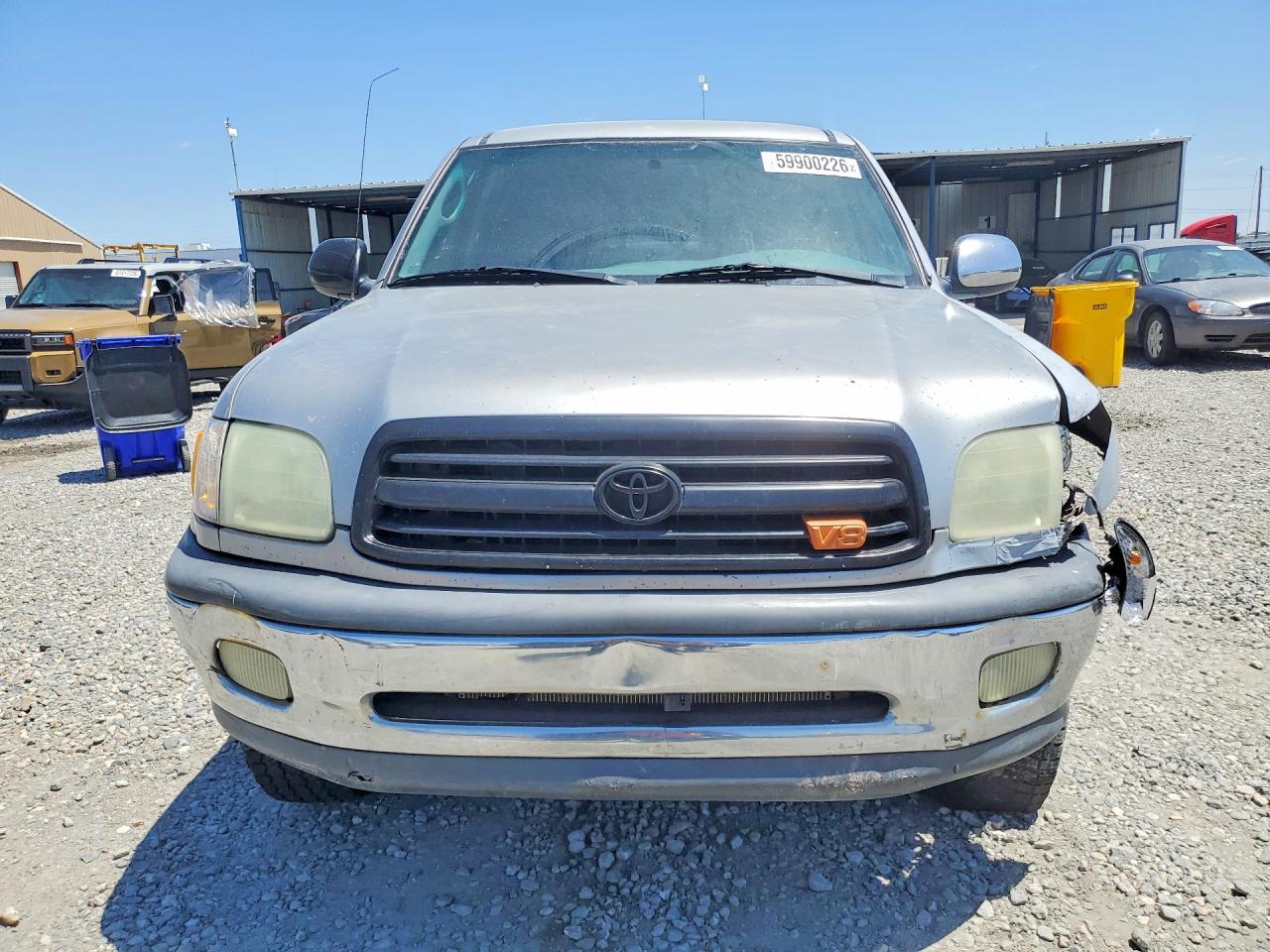 2001 Toyota Tundra Sr5 Silver vin: 5TBRT34151S187973