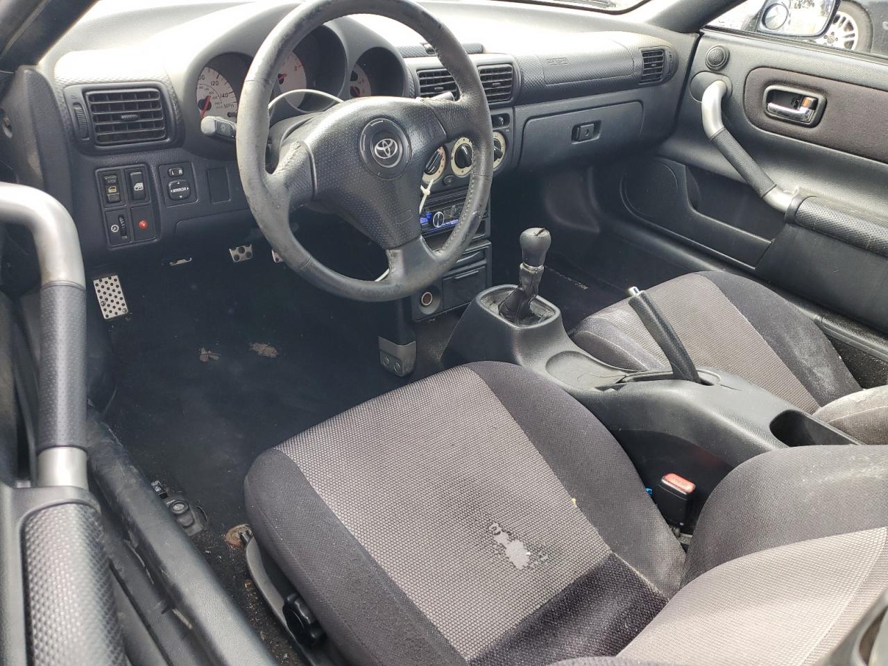 2000 Toyota Mr2 Spyder Black vin: JTDFR3203Y0022049