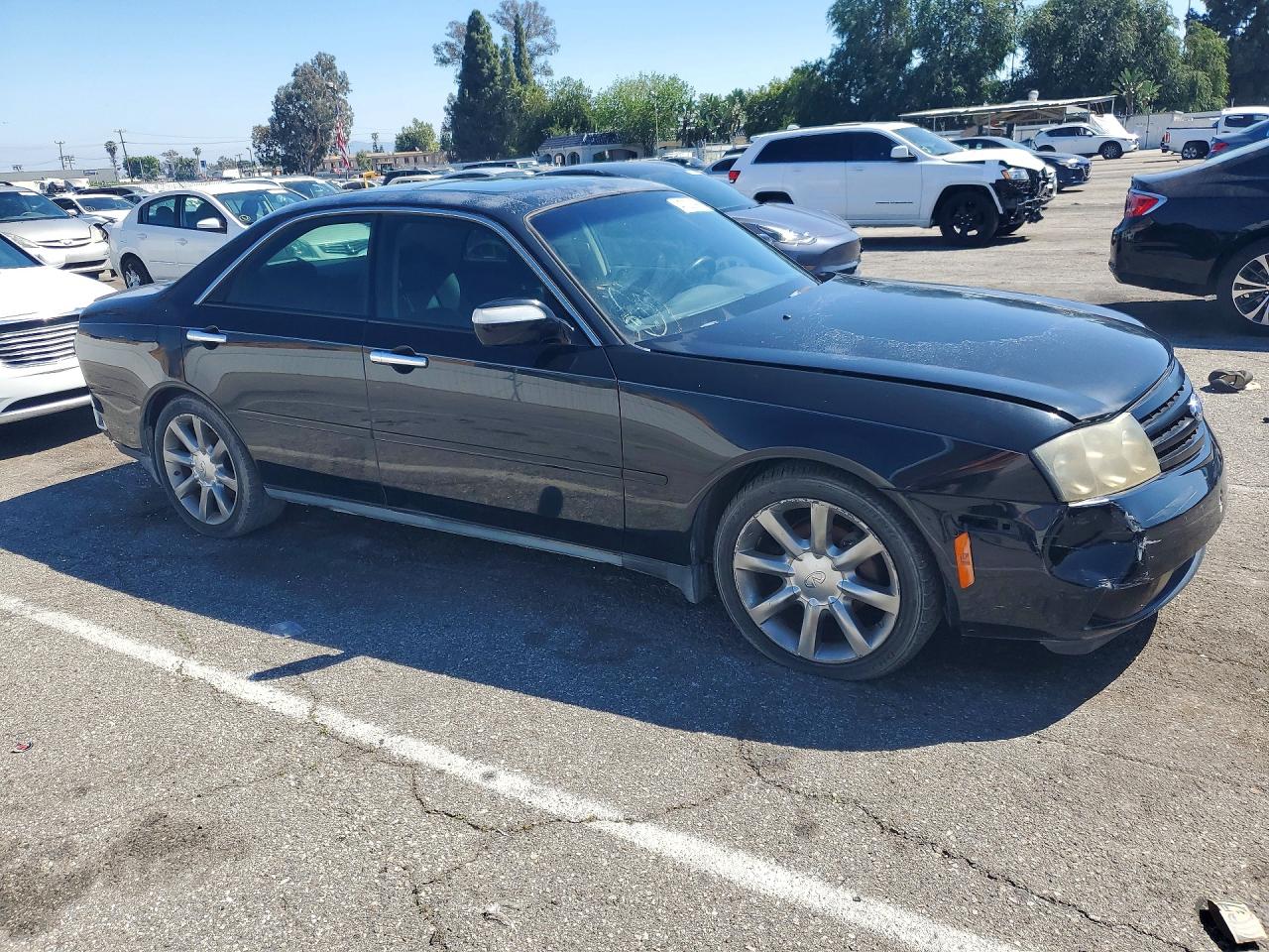 2003 Infiniti M45 Base Black vin: JNKAY41E53M006631