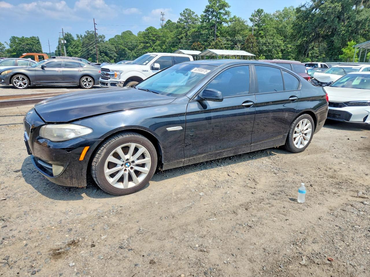 2011 Bmw 528 I Черный vin: WBAFR1C50BC750171