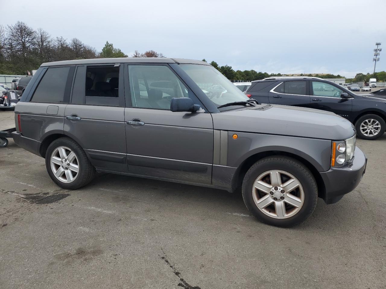 2004 Land Rover Range Rover Hse Gray vin: SALME114X4A171843