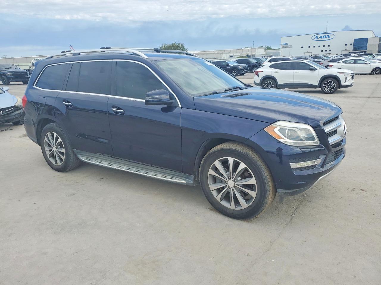 2013 Mercedes-benz Gl 450 4matic Blue vin: 4JGDF7CE6DA144955