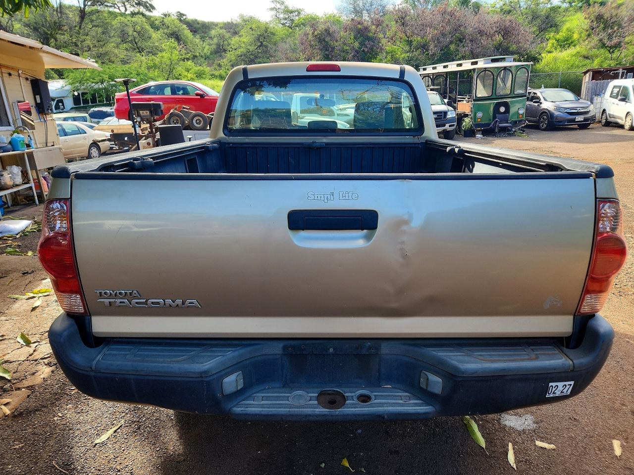 2006 Toyota Tacoma Base Желто-коричневый vin: 5TEPX42N96Z207005