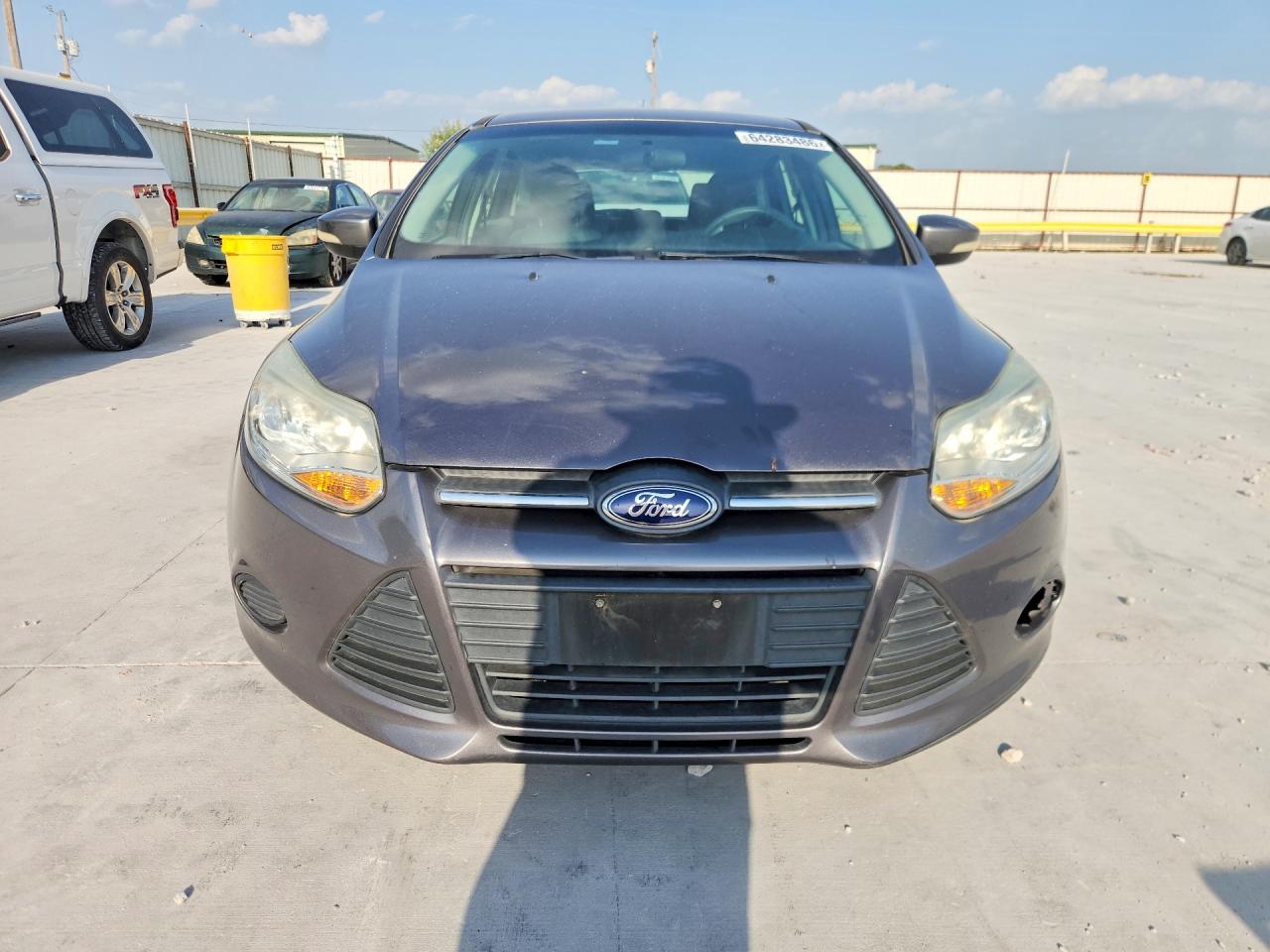 2014 Ford Focus Se Gray vin: 1FADP3K28EL192387