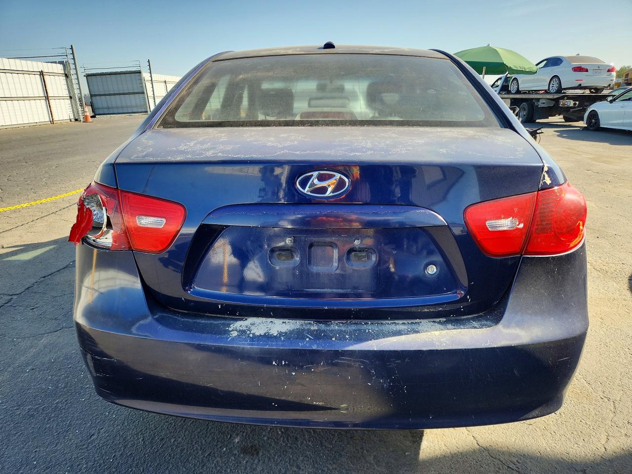 2008 Hyundai Elantra Gls Blue vin: KMHDU46D78U360969
