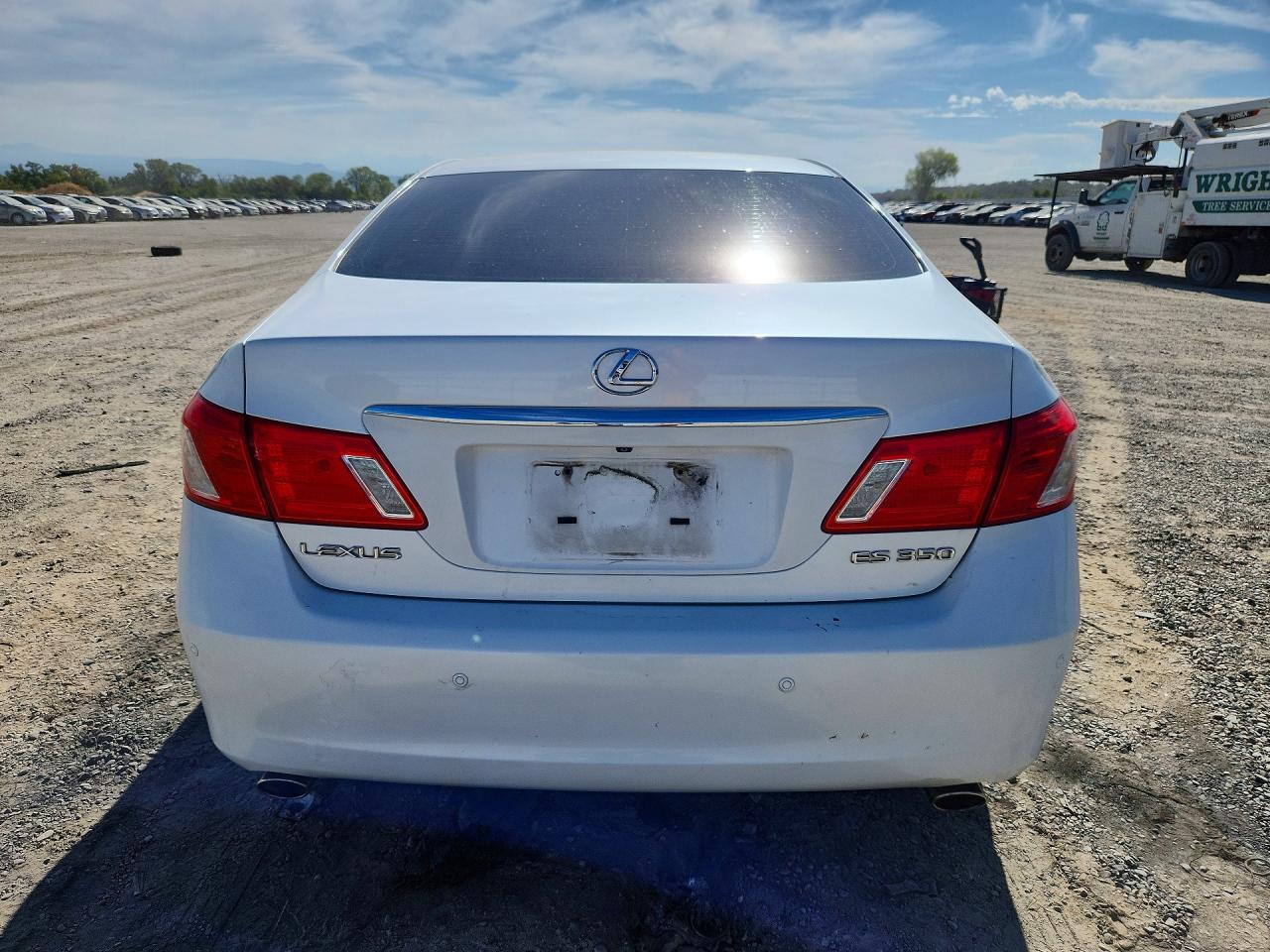 2009 Lexus Es 350 White vin: JTHBJ46G492304949