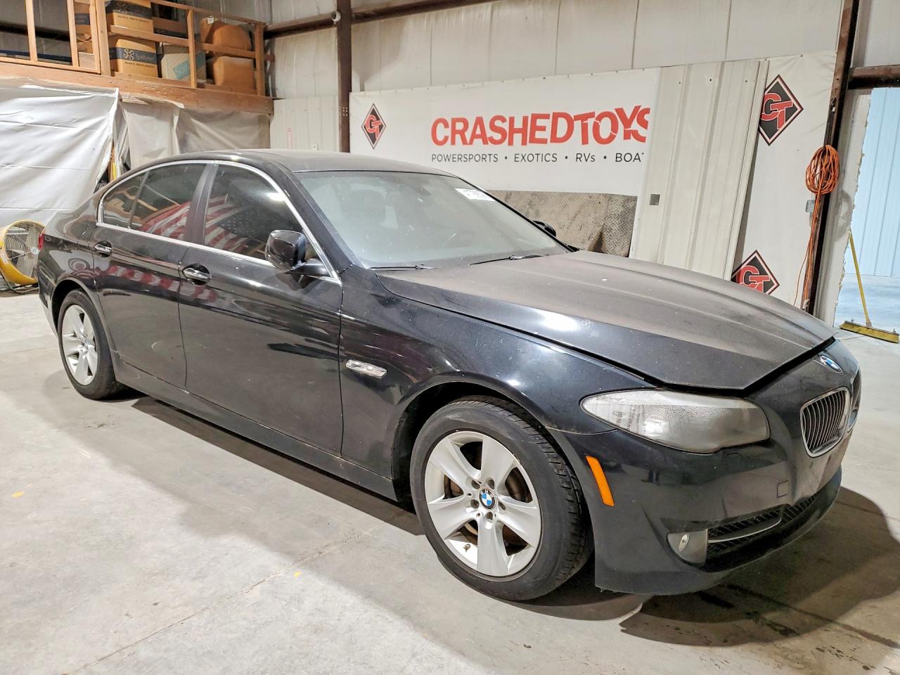 2013 Bmw 528 Xi Black vin: WBAXH5C56DD109201