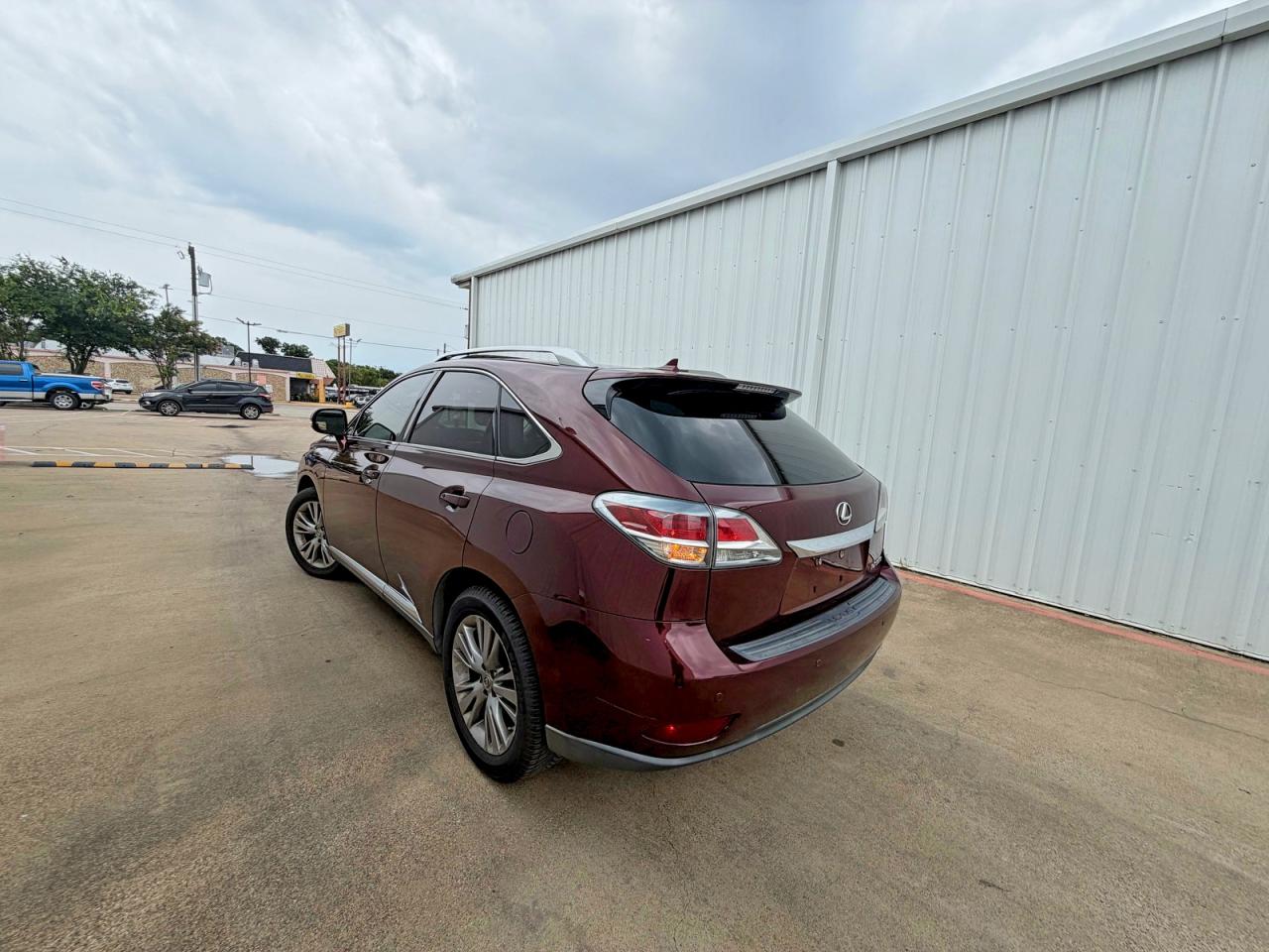 2013 Lexus Rx 350 Burgundy vin: 2T2ZK1BA6DC114444