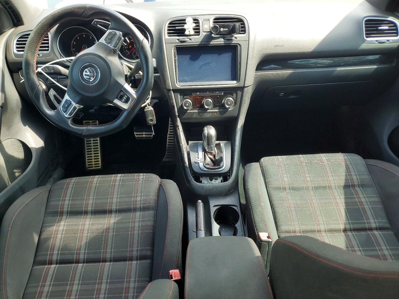 2012 Volkswagen Gti Gray vin: WVWHV7AJ8CW259647