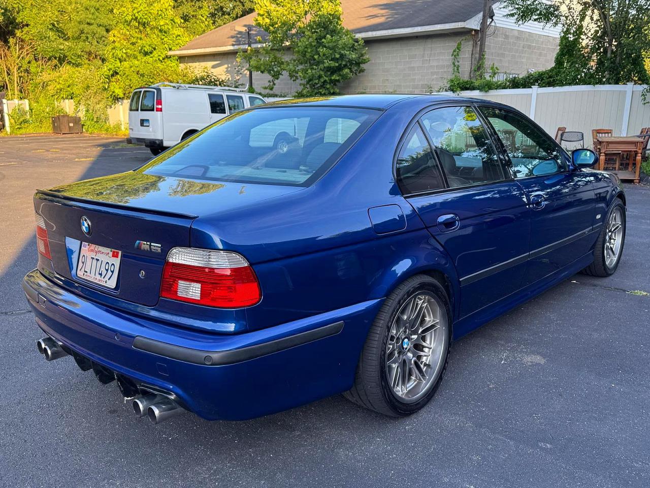 2001 Bmw M5 Blue vin: WBSDE93491BZ98489
