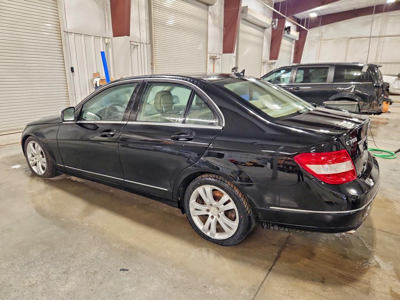 2009 Mercedes-benz C 300 4matic Black vin: WDDGF81XX9R046618