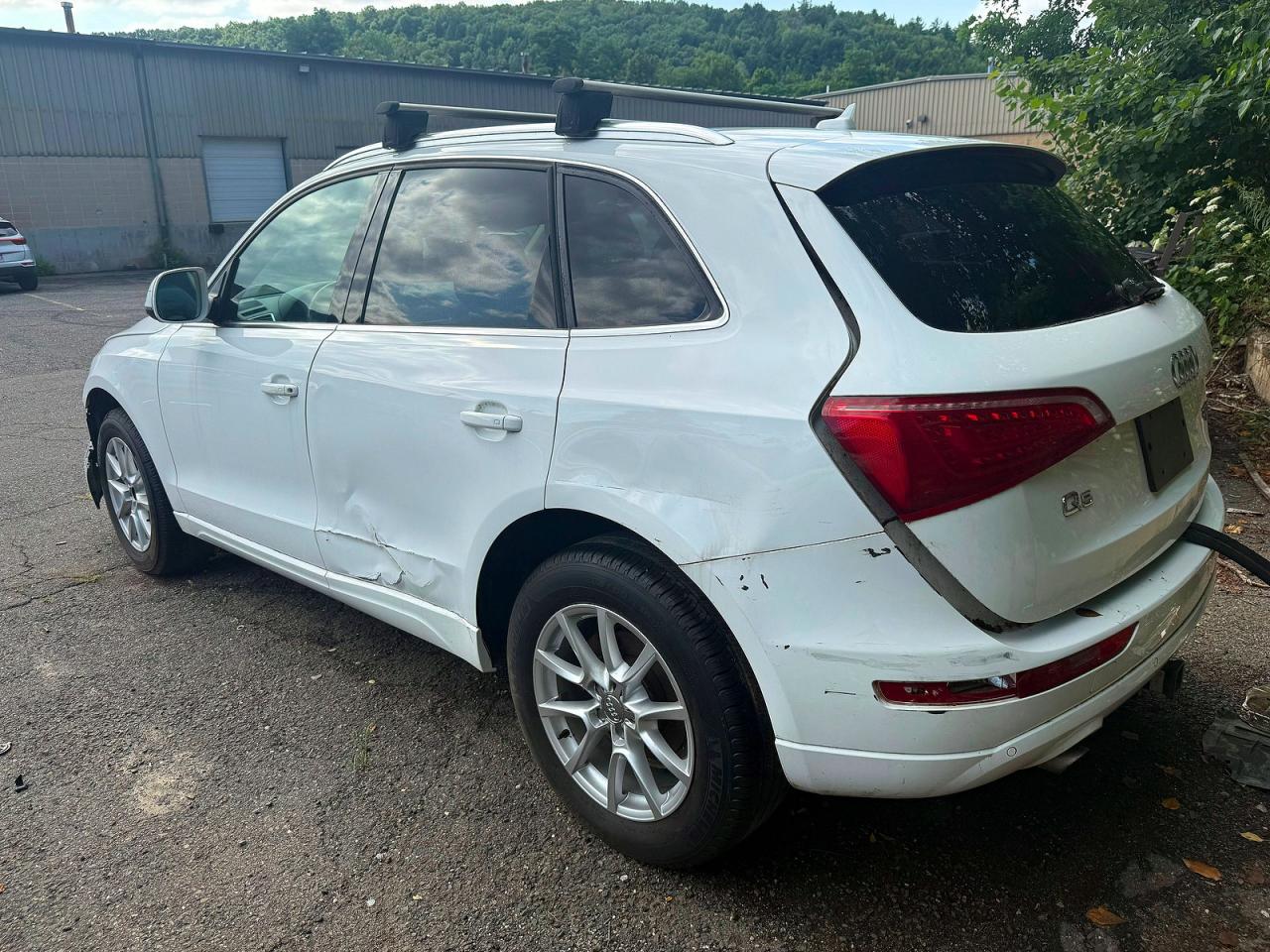 2012 Audi Q5 Premium Plus Белый vin: WA1LFAFP0CA06698