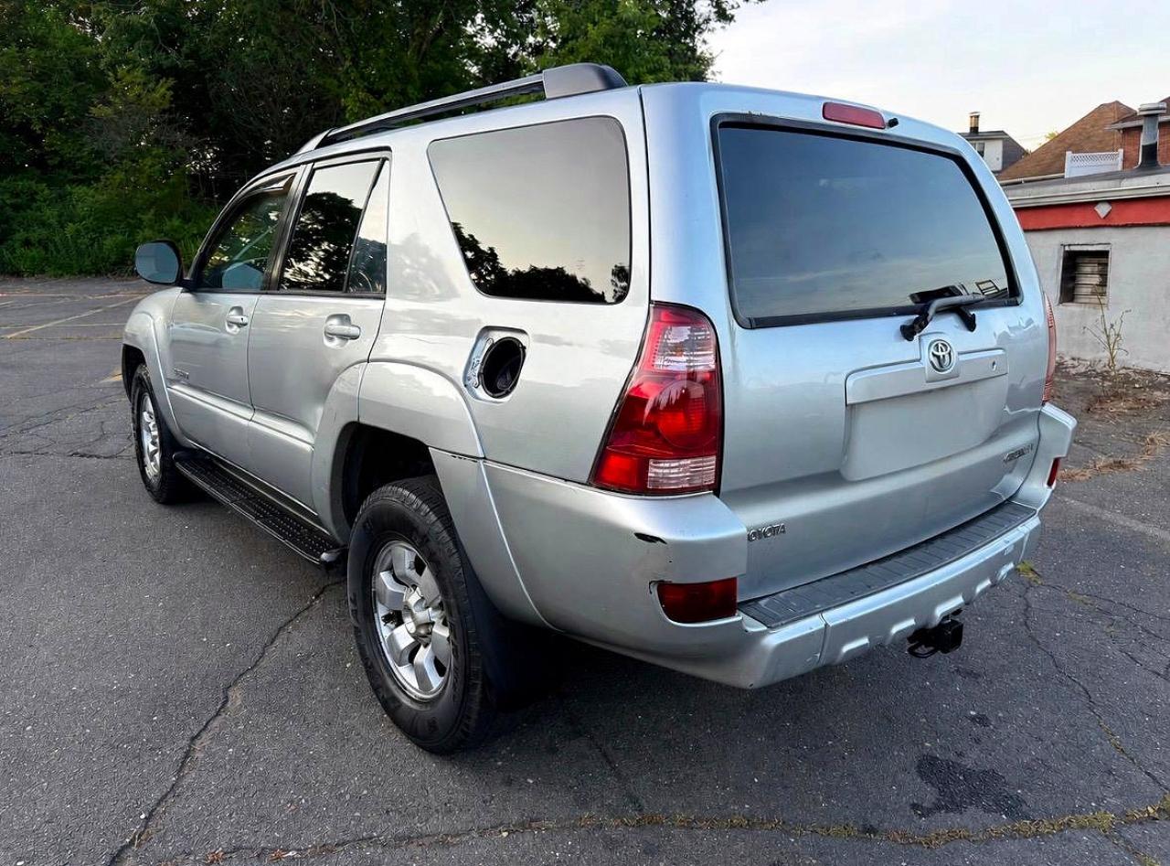 2005 Toyota 4runner Sr5 Silver vin: JTEBU14RX50066263