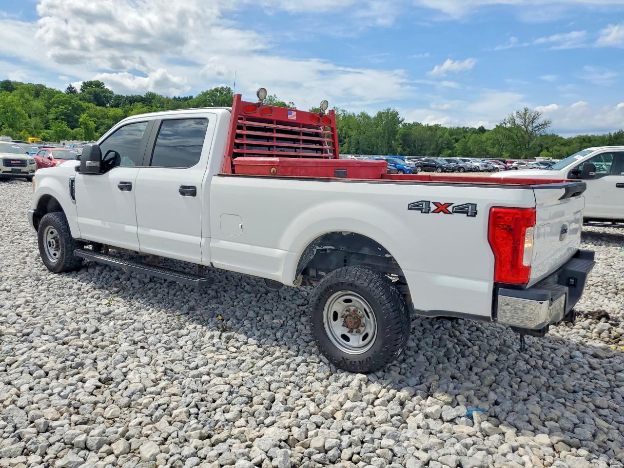 2017 Ford F250 Super Duty White vin: 1FT7W2B62HEF22718