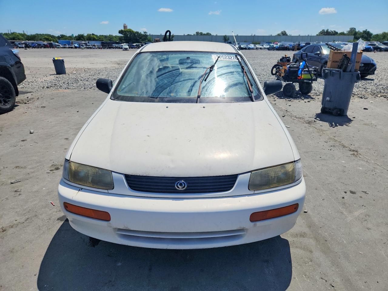 1996 Mazda Protege Dx Белый vin: JM1BB1418T0301499