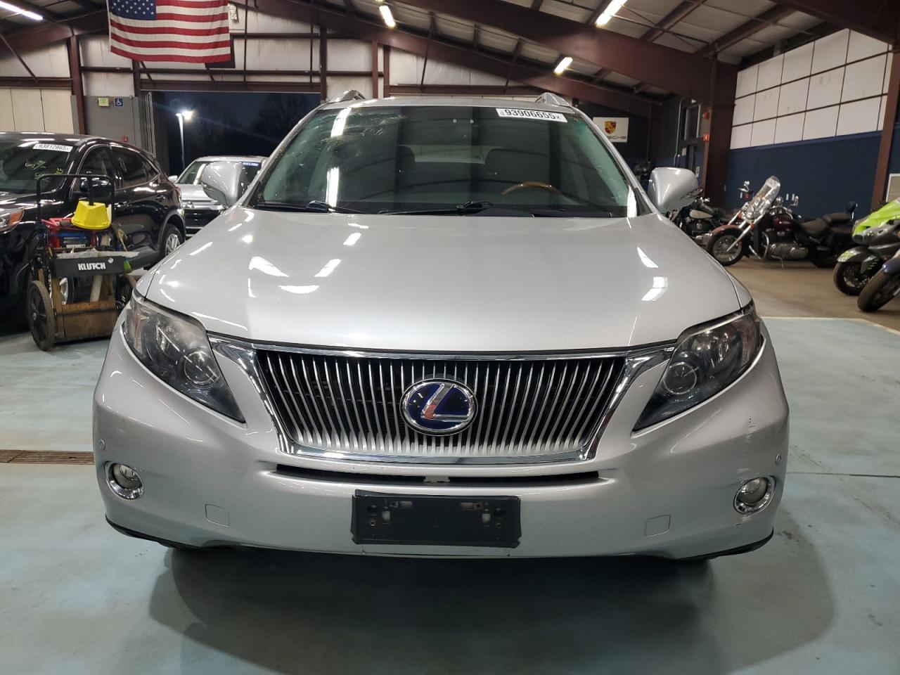 2012 Lexus Rx 450h Silver vin: JTJBC1BA9C2434936