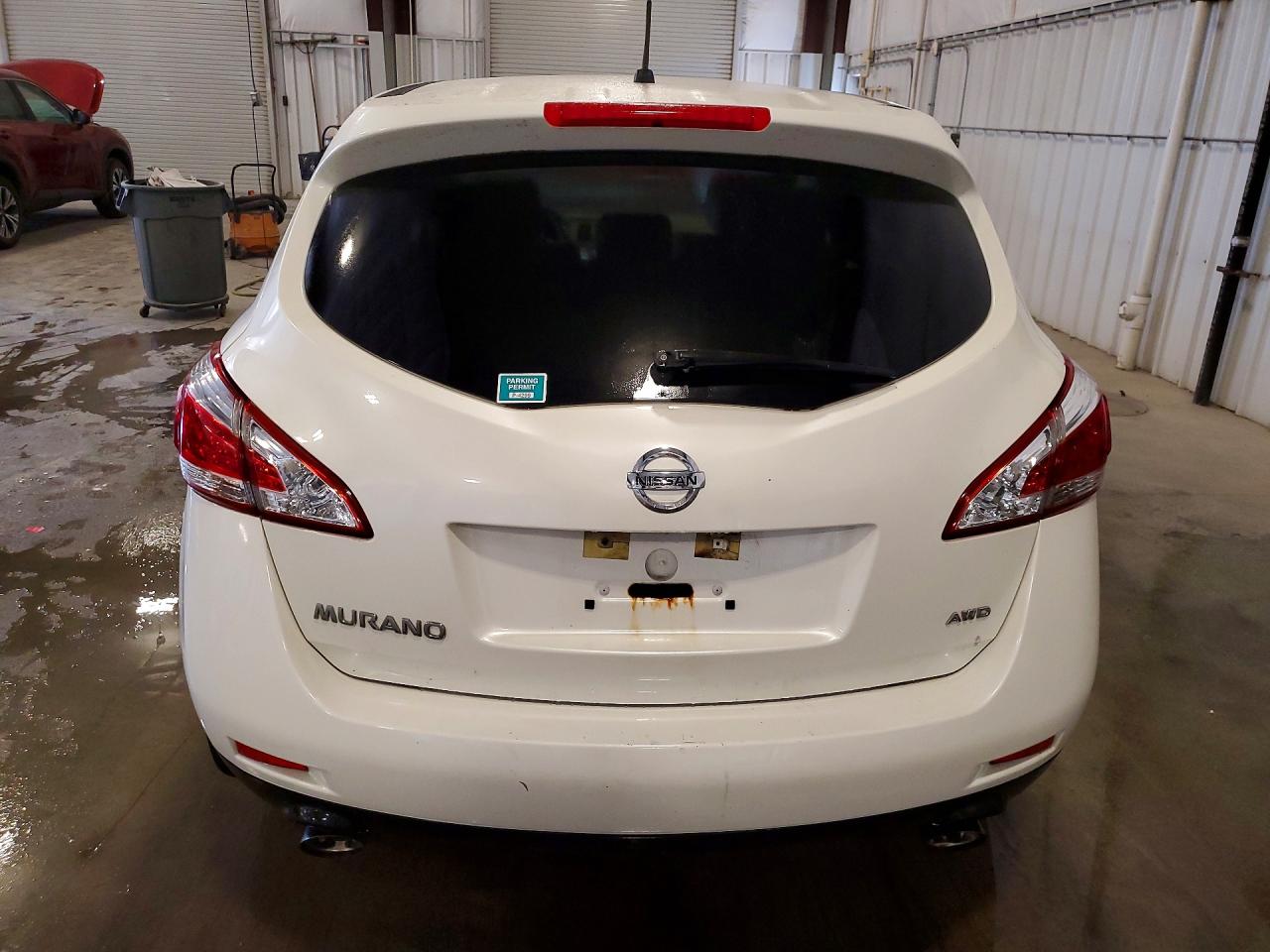 2013 Nissan Murano S White vin: JN8AZ1MW1DW309045