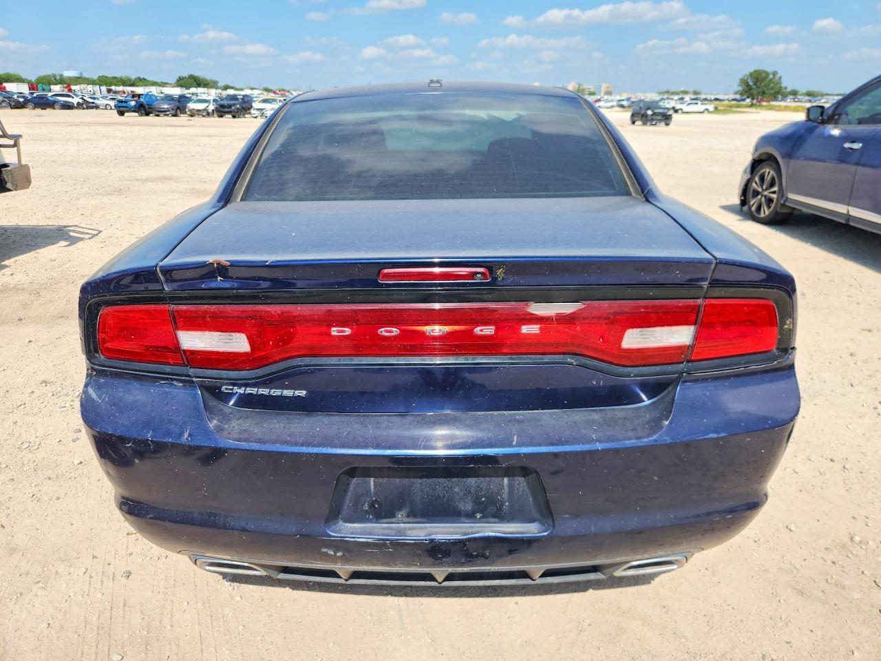 2014 Dodge Charger Se Blue vin: 2C3CDXBG4EH177405