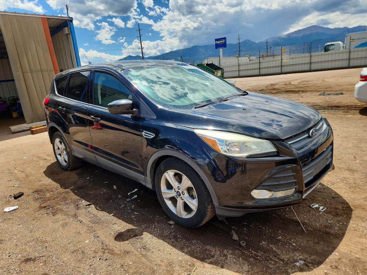 2015 Ford Escape Se Black vin: 1FMCU0G91FUC80093