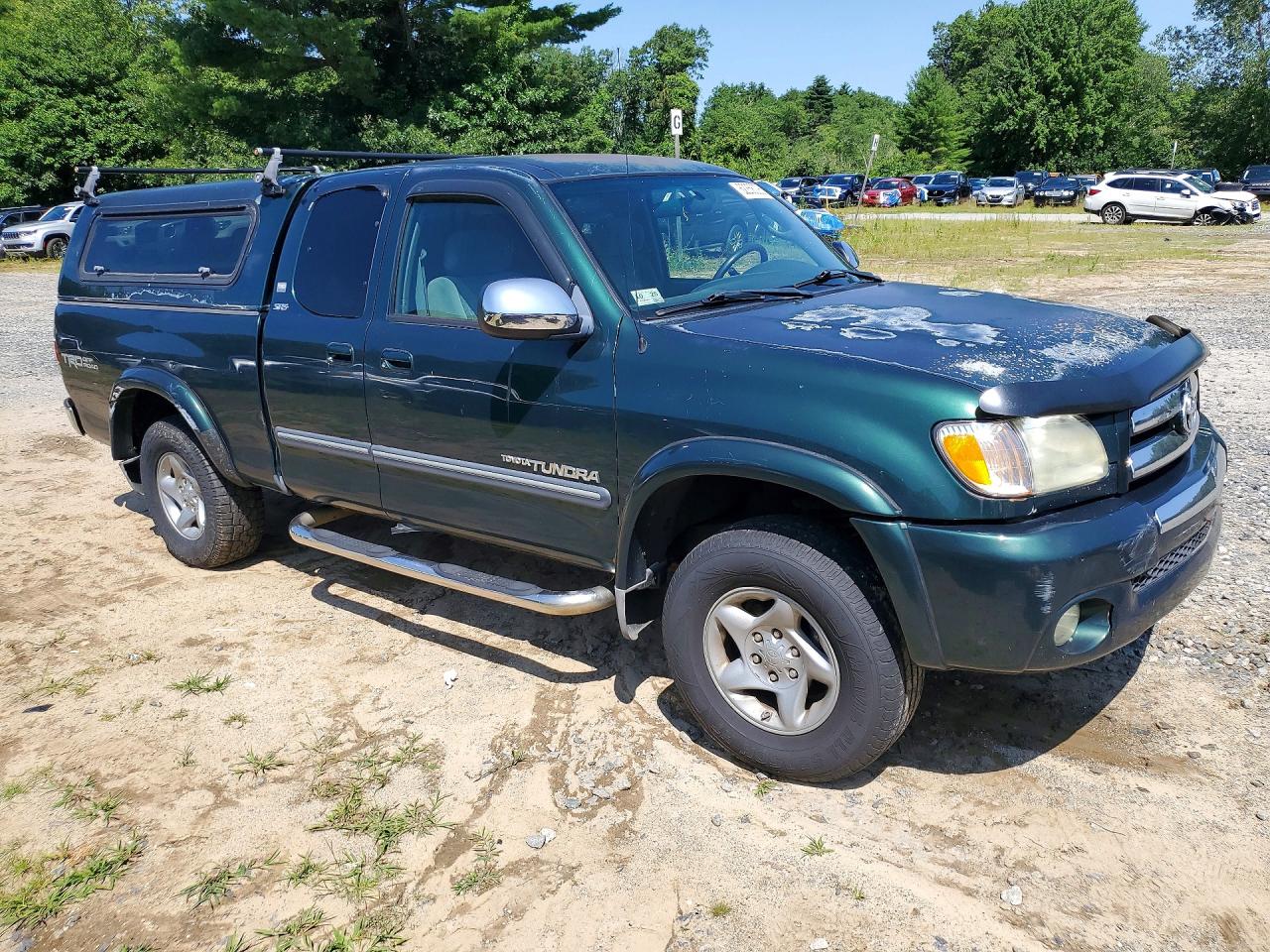 2003 Toyota Tundra Sr5 Green vin: 5TBBT44193S368231