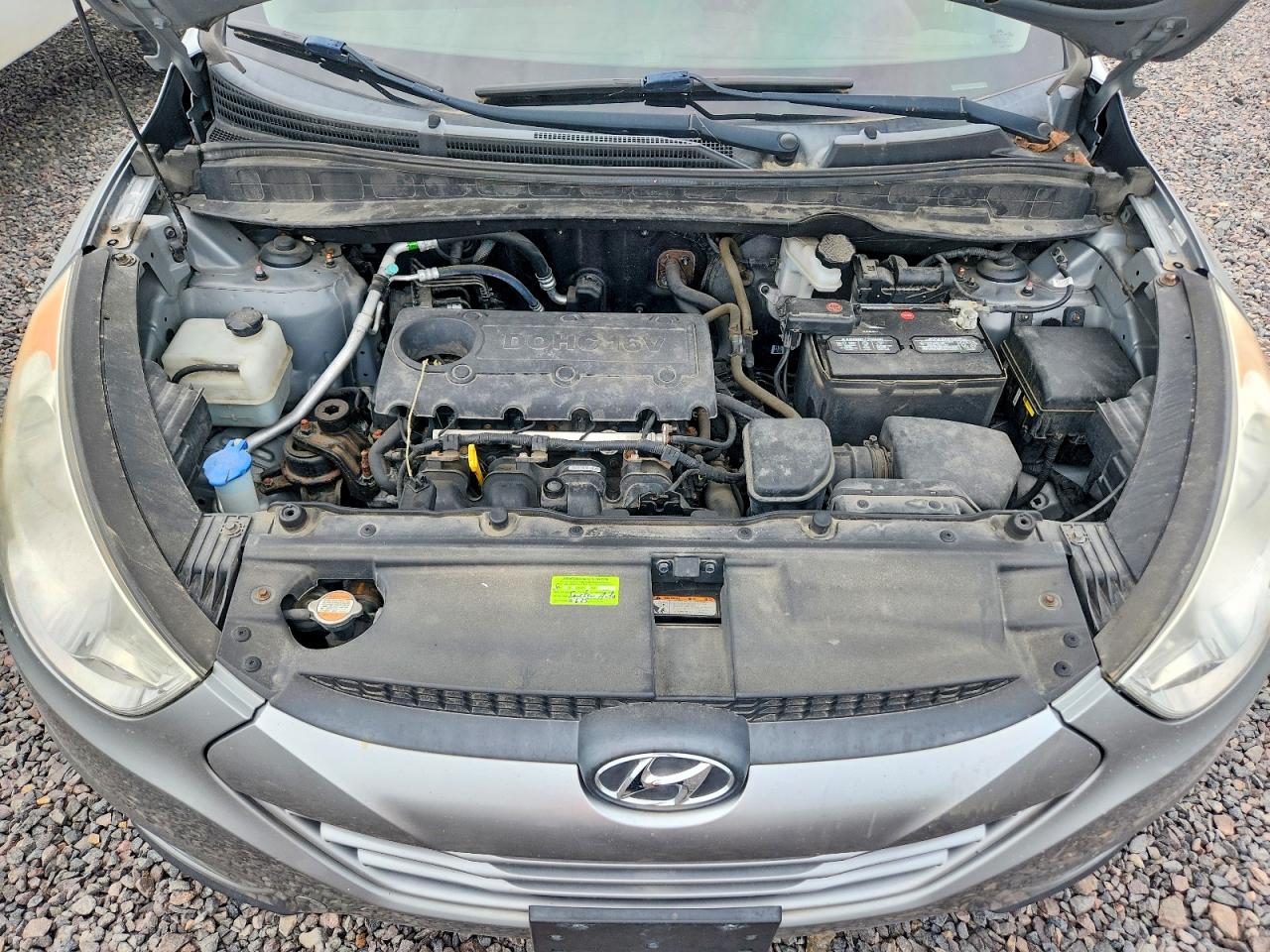 2013 Hyundai Tucson Gls Серебряный vin: KM8JU3AC6DU557315