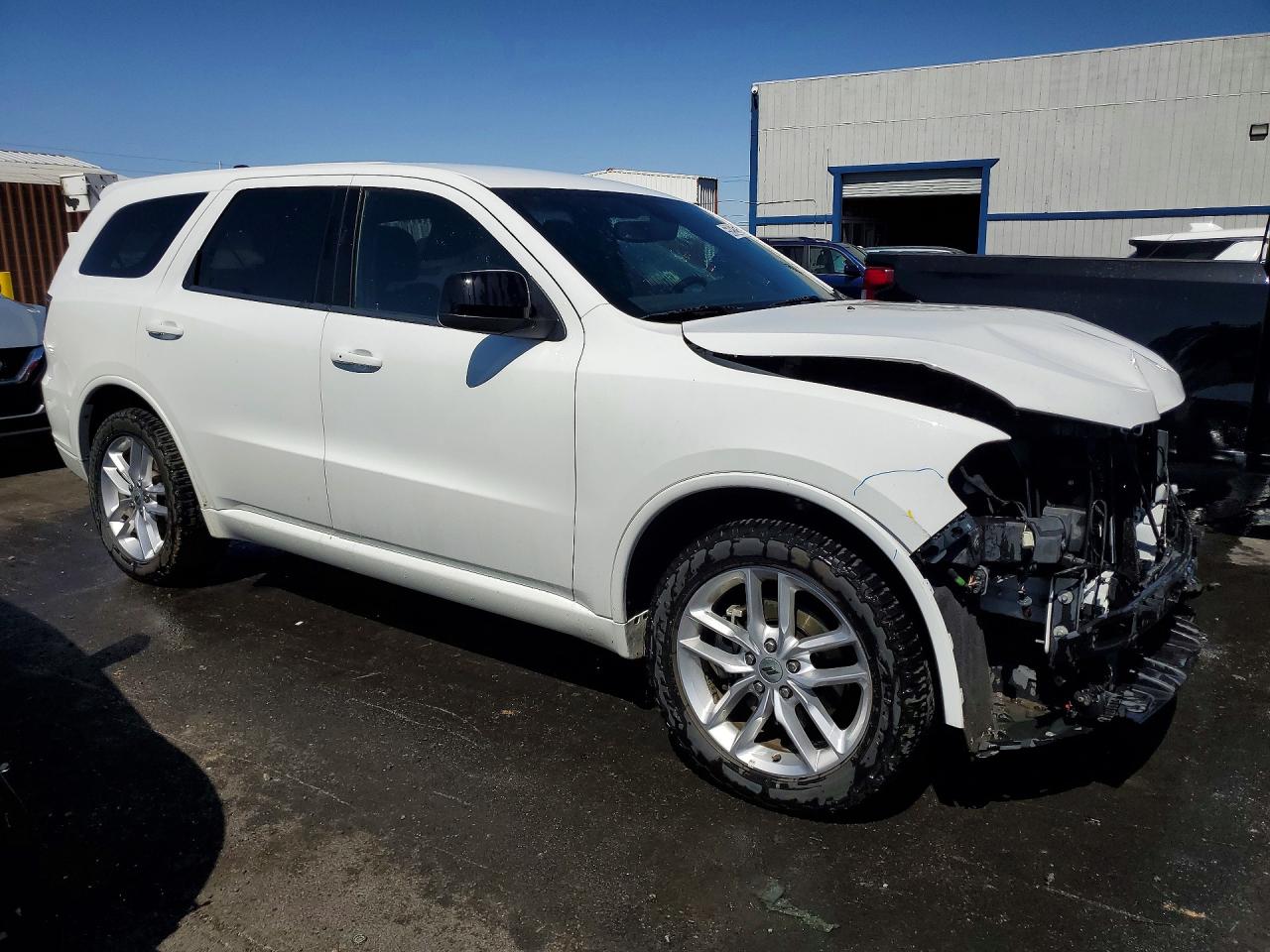 2023 Dodge Durango Gt White vin: 1C4RDJDG2PC682851