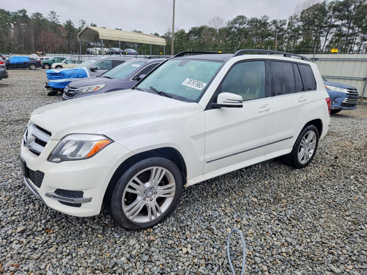 2015 Mercedes-benz Glk 350 4matic White vin: WDCGG8JB0FG352773
